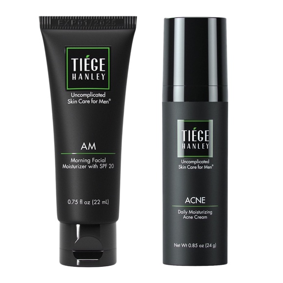 TIEGE HANLEY SKINCARE FOR MEN 2PC SET - BRAND NEW - Picture 1 of 2